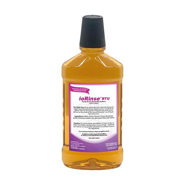 IoTech ioRinse RTU Ready-To-Use Professional Mouth Rinse - Mint - 16.9oz