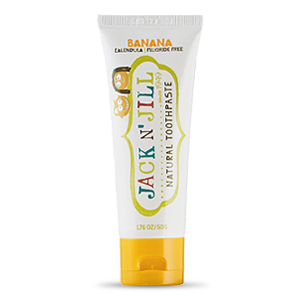 Jack N' Jill Natural Fluoride Free Toothpaste - Banana - 1.76oz