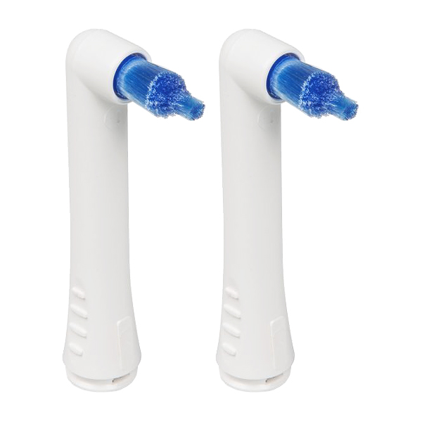 Rotadent Plus Long-Tip Brush Head - 2pk